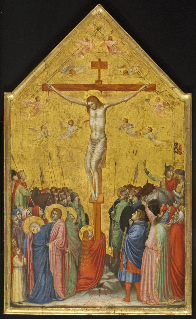 德语：Die Kreuzigung Christi 耶稣受难记 作者 乔托