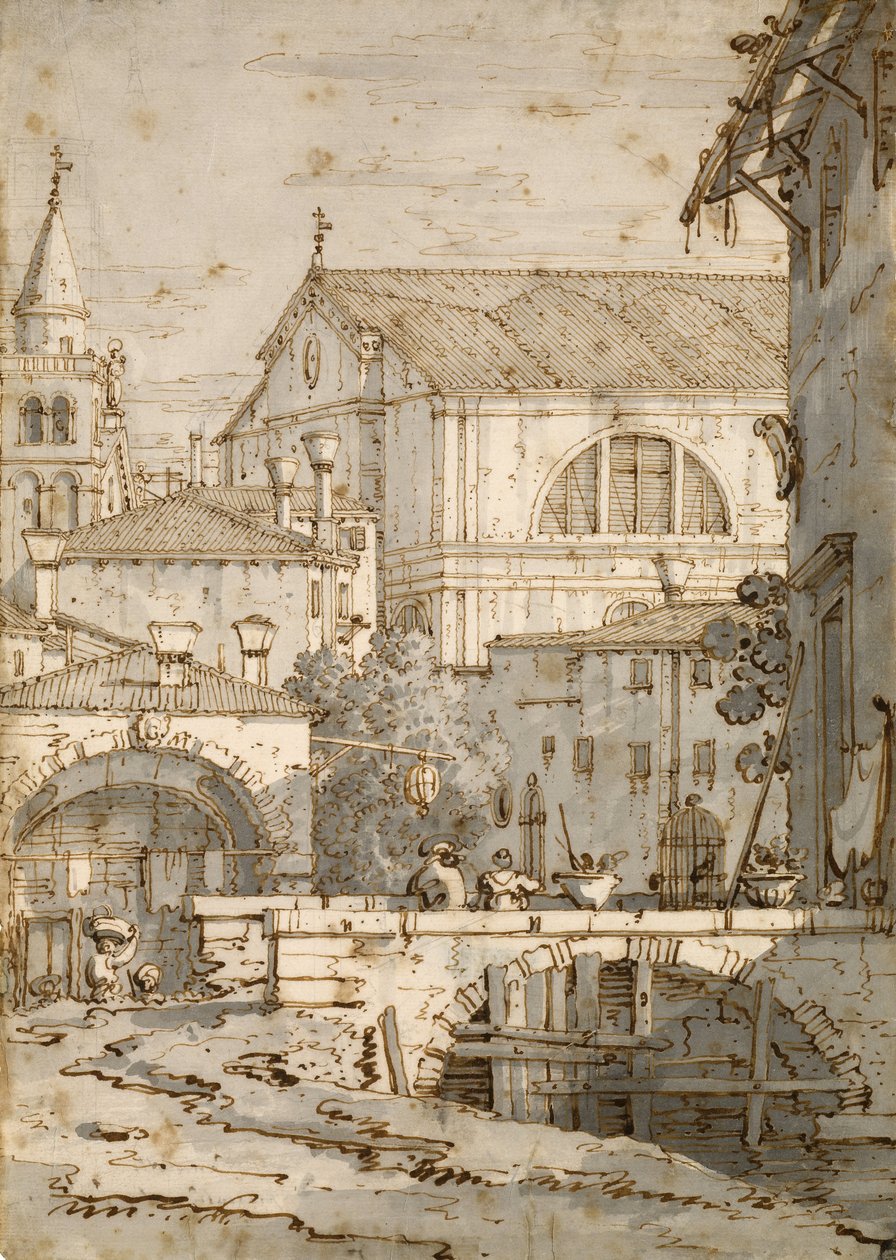 建筑随想曲 作者 乔瓦尼·安东尼奥运河（Canaletto）