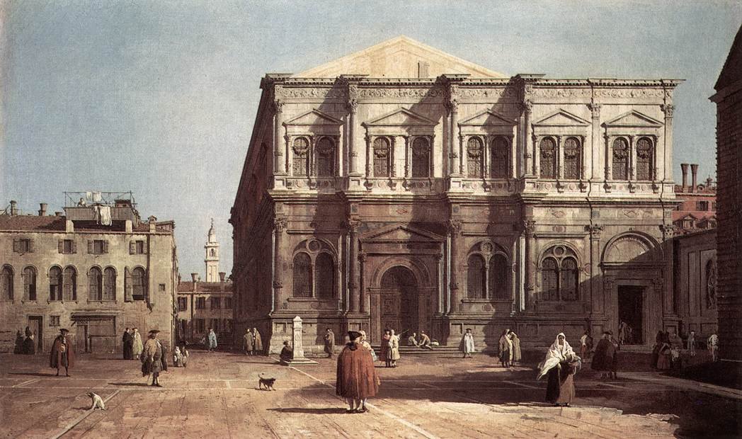 Campo San Rocco 作者 乔瓦尼·安东尼奥运河（Canaletto）