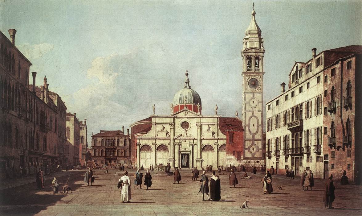 Campo Santa Maria Formosa 作者 乔瓦尼·安东尼奥运河（Canaletto）