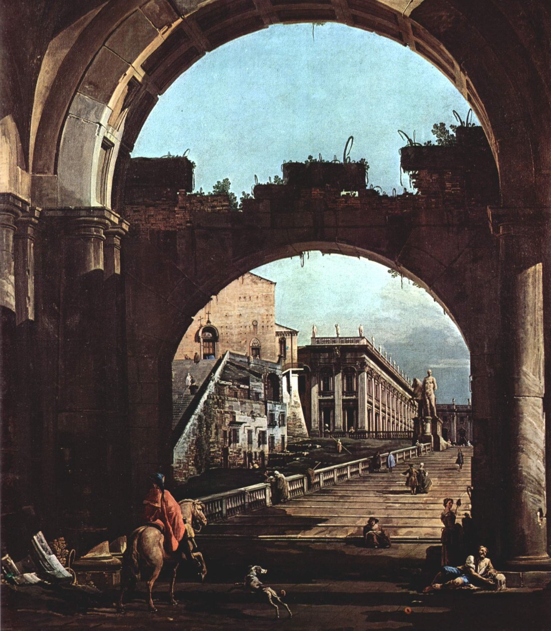 Capriccio Romano，国会大厦 作者 乔瓦尼·安东尼奥运河（Canaletto）