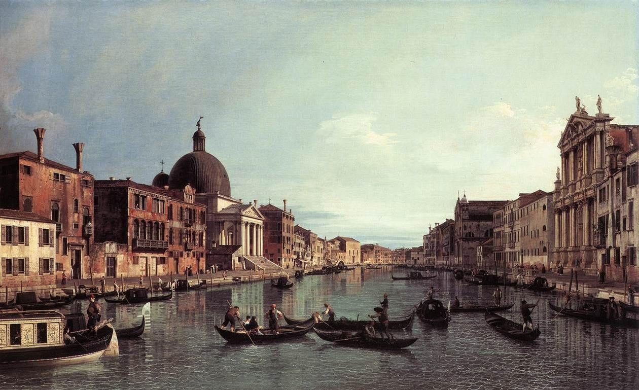 大运河 作者 乔瓦尼·安东尼奥运河（Canaletto）