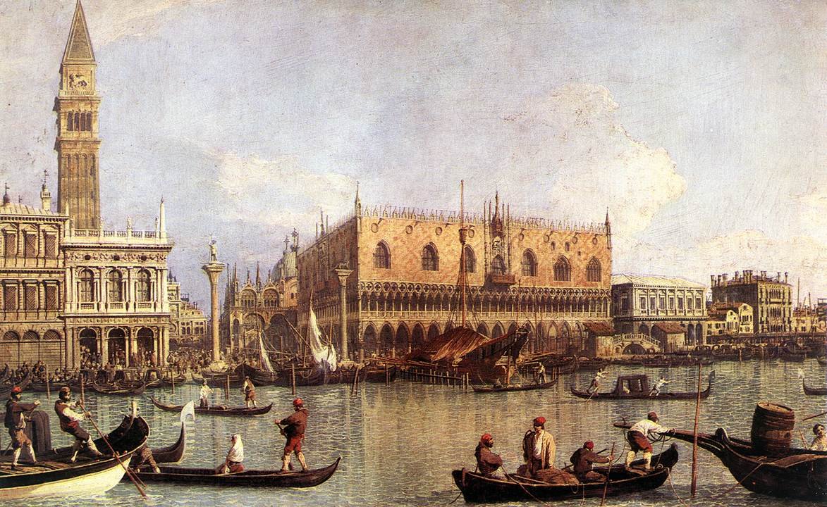 Palazzo Ducale和圣马可广场 作者 乔瓦尼·安东尼奥运河（Canaletto）