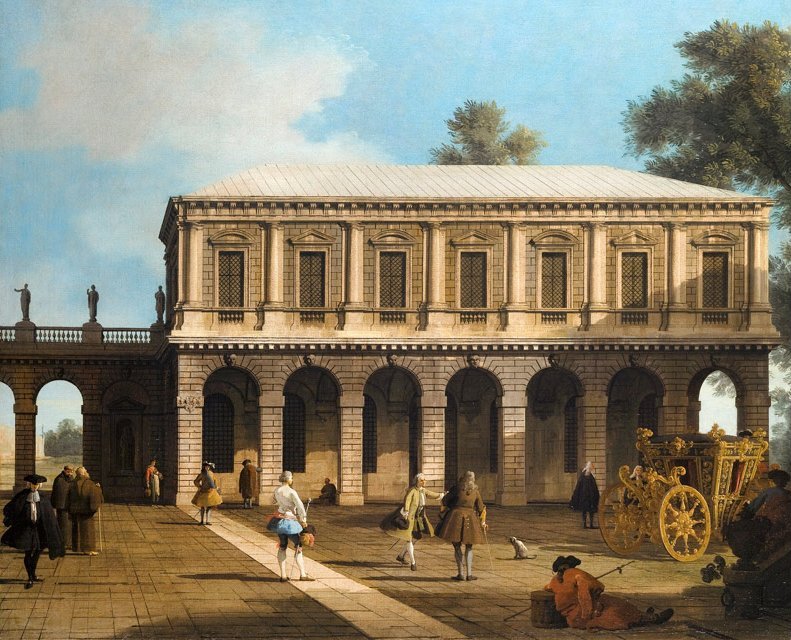 圣马可的监狱 作者 乔瓦尼·安东尼奥运河（Canaletto）