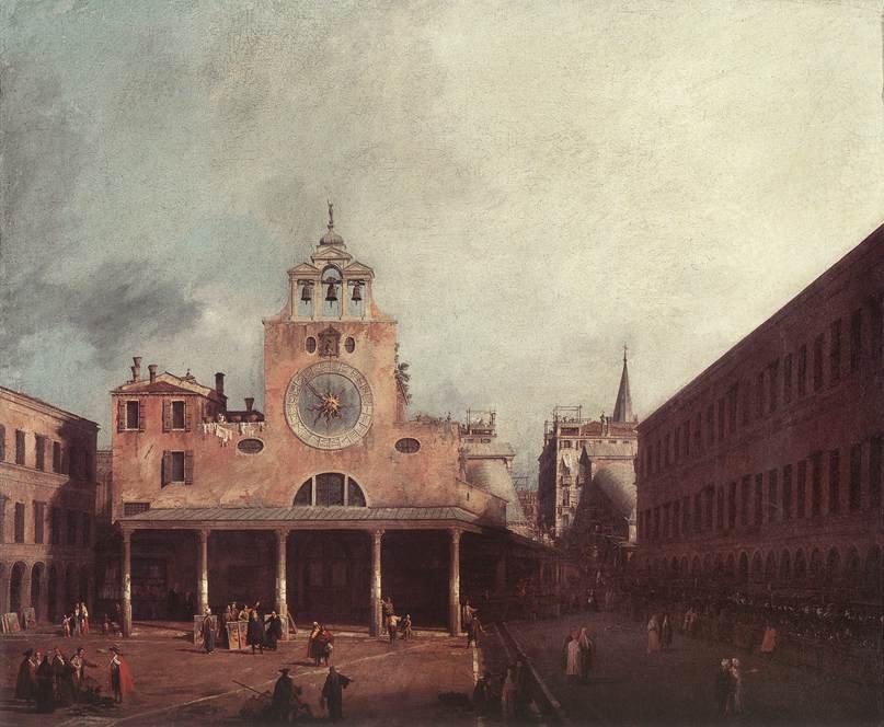 San Giacomo di Rialto 作者 乔瓦尼·安东尼奥运河（Canaletto）