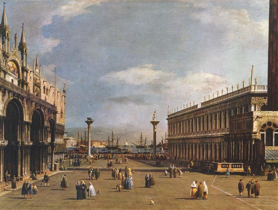 Piazzetta 作者 乔瓦尼·安东尼奥运河（Canaletto）