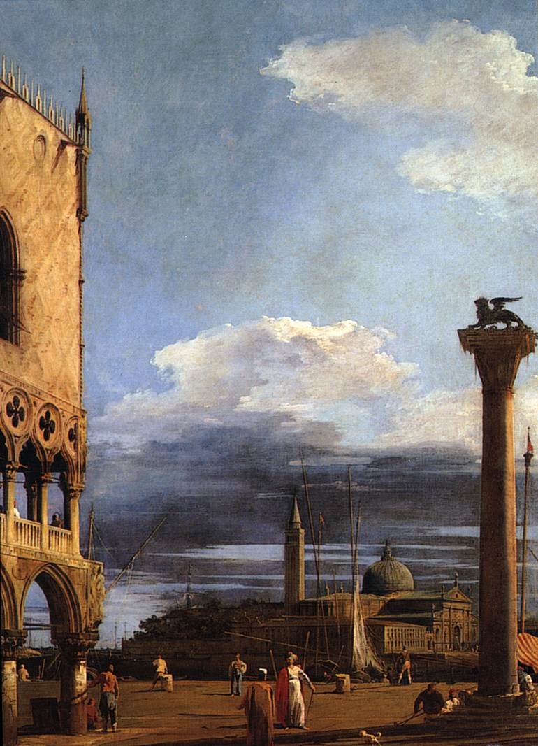 Piazzetta朝向San Giorgio Maggiore 作者 乔瓦尼·安东尼奥运河（Canaletto）