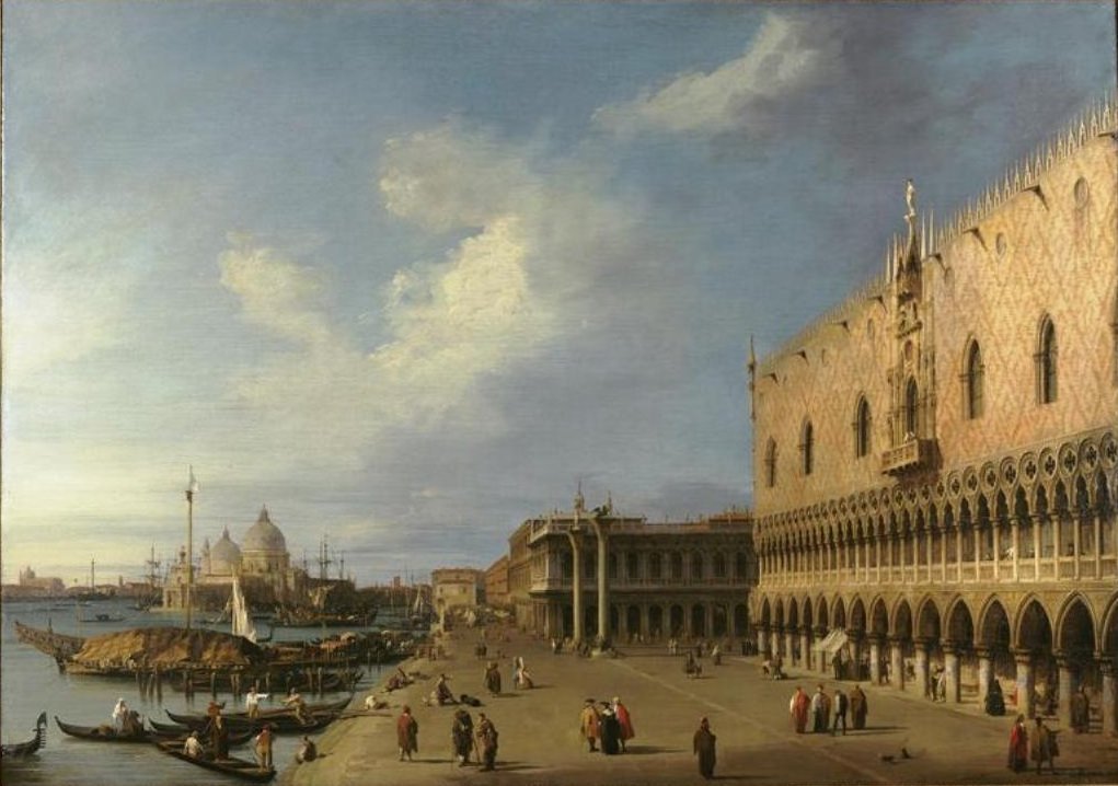 Molo的视图 作者 乔瓦尼·安东尼奥运河（Canaletto）