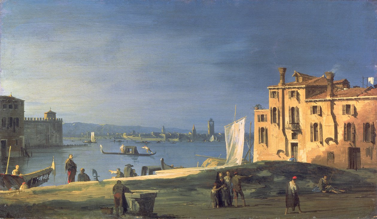 威尼斯的视图 作者 乔瓦尼·安东尼奥运河（Canaletto）