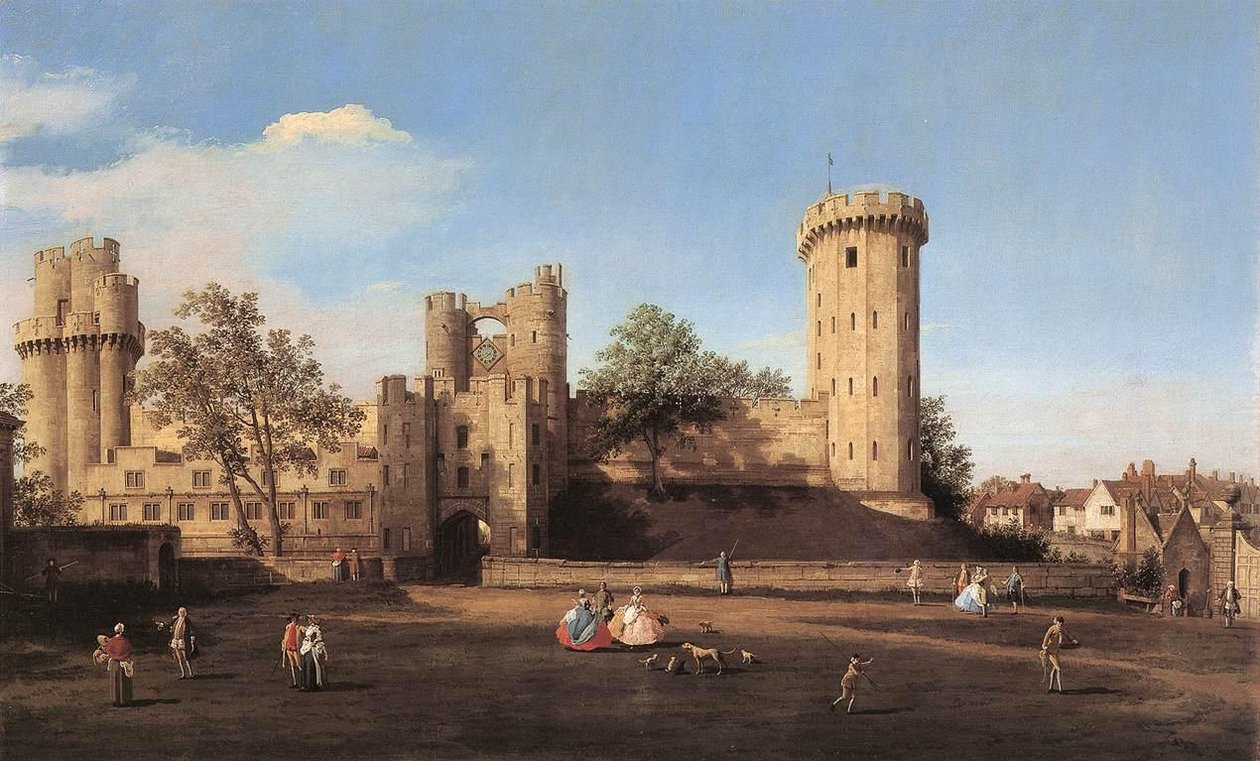 沃里克城堡 作者 乔瓦尼·安东尼奥运河（Canaletto）