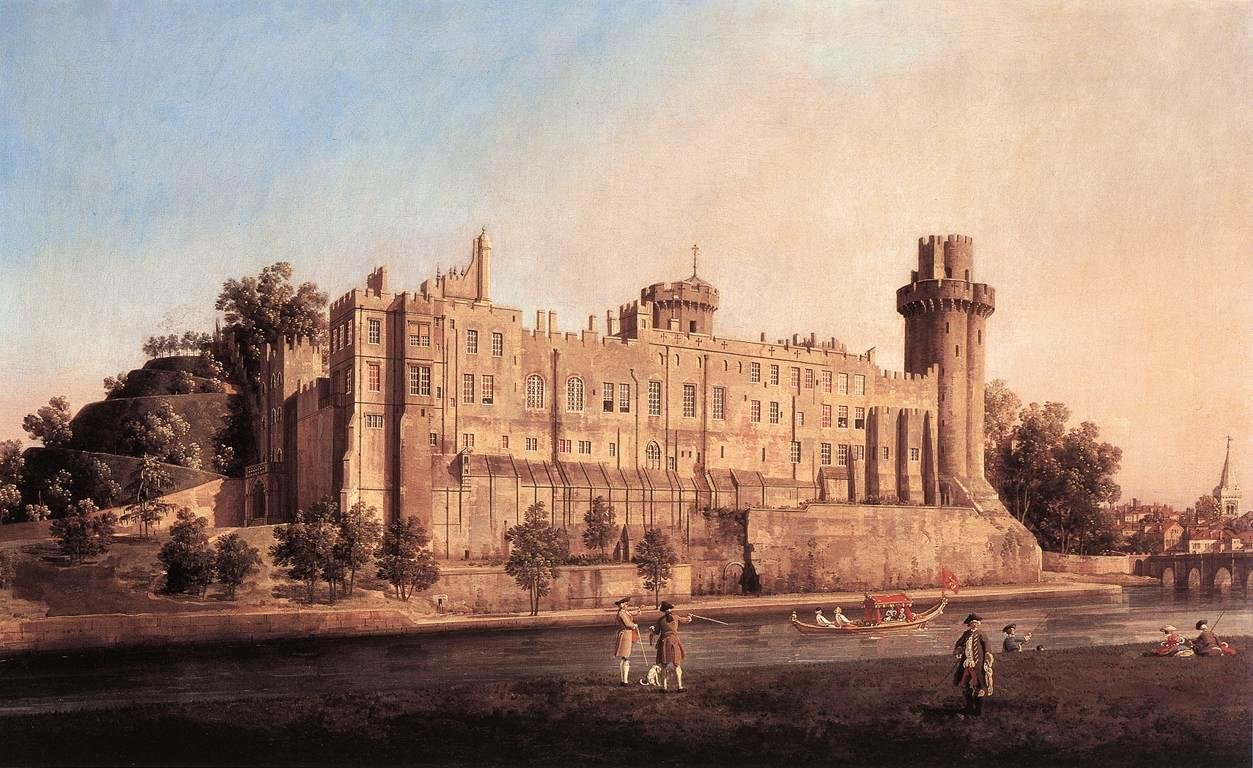 沃里克城堡 作者 乔瓦尼·安东尼奥运河（Canaletto）