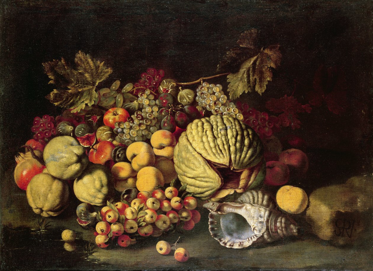 静物 作者 乔凡尼·巴蒂斯塔（Giovanni Battista）Ruoppolo或Ruopolo