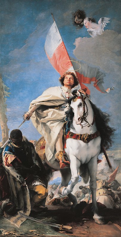 St Jacobus在布达佩斯 作者 乔凡尼·巴蒂斯塔·提埃波罗