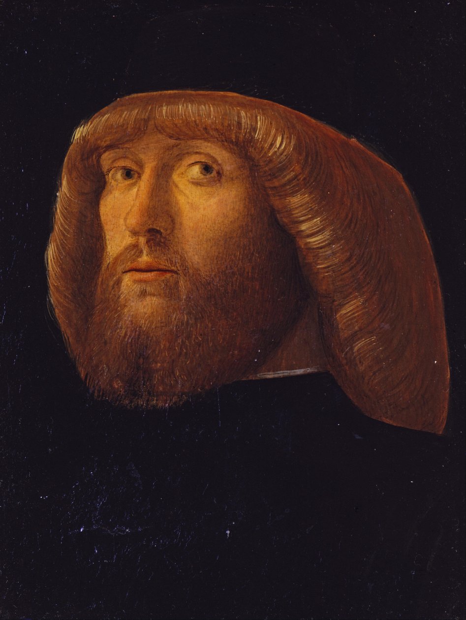 一个有胡子的人 作者 乔凡尼·贝里尼（Giovanni Bellini）