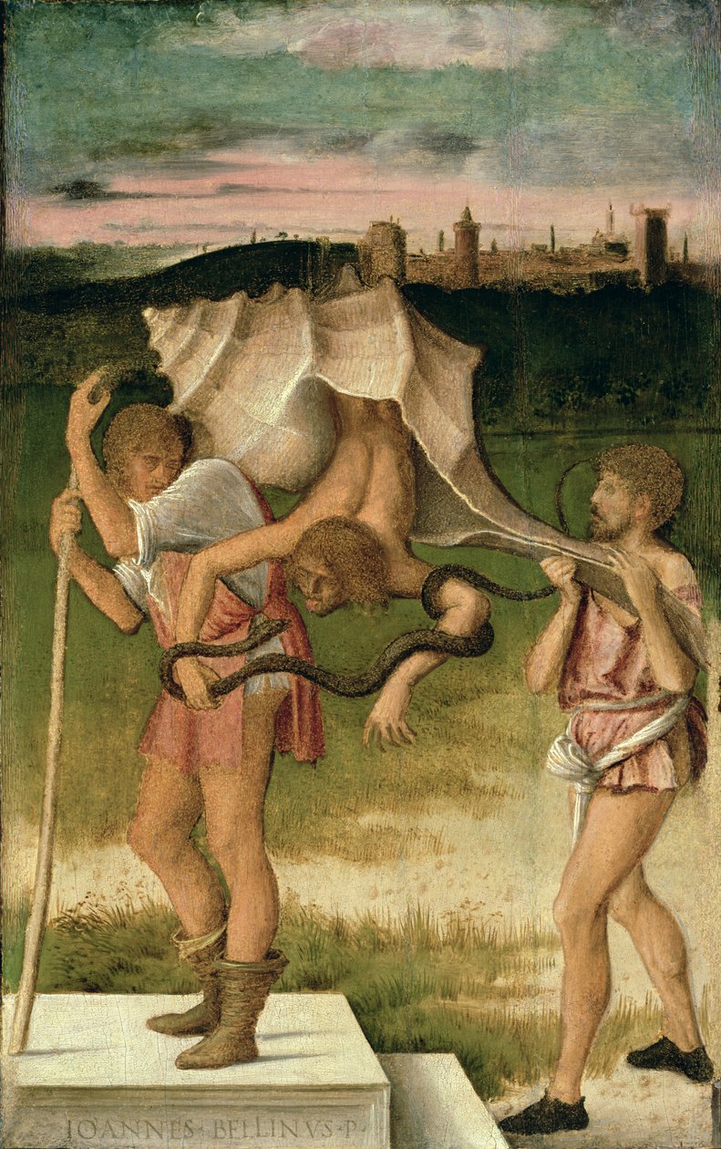 智慧的寓言 作者 乔凡尼·贝里尼（Giovanni Bellini）