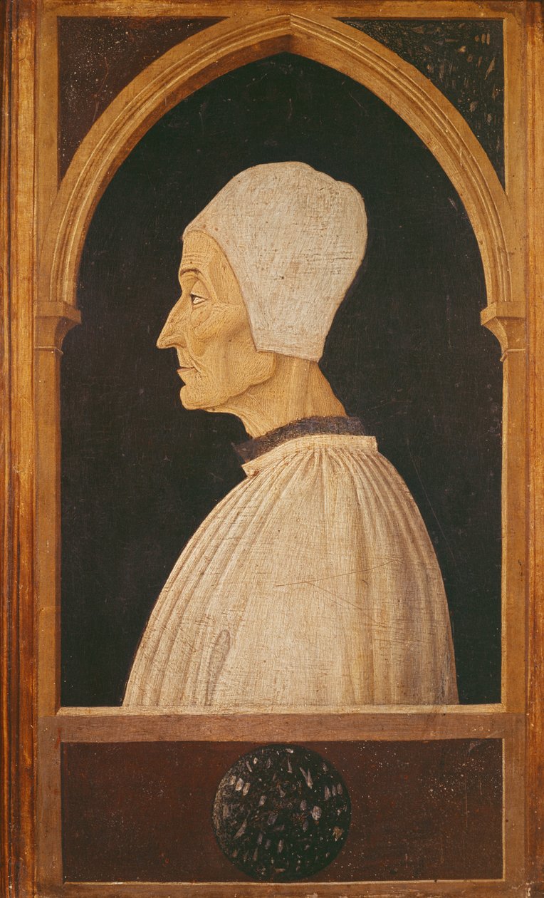 圣劳伦斯朱斯蒂尼尼的肖像（1381-1455） 作者 乔凡尼·贝里尼（Giovanni Bellini）