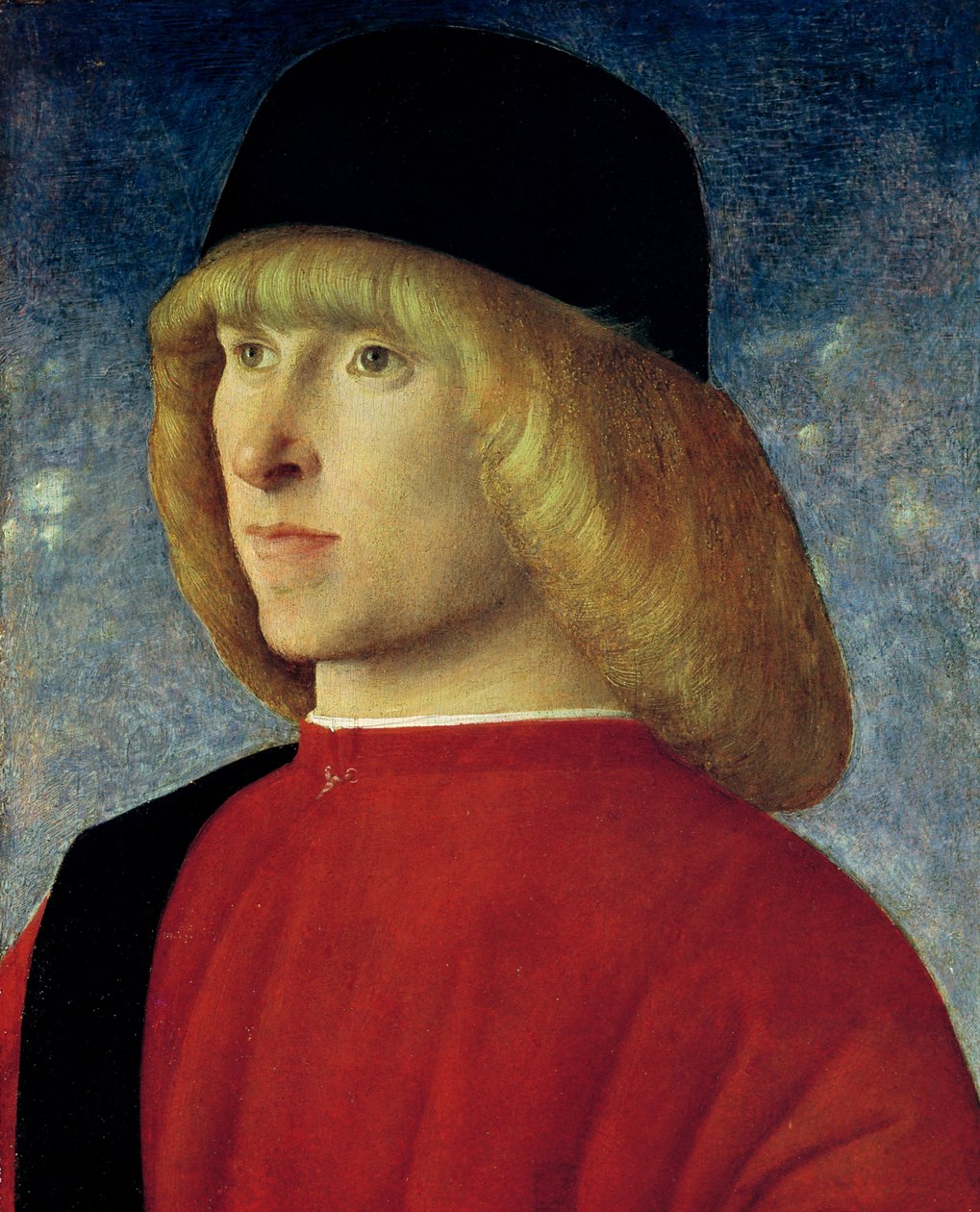 一位年轻参议员的肖像，1485-90 作者 乔凡尼·贝里尼（Giovanni Bellini）