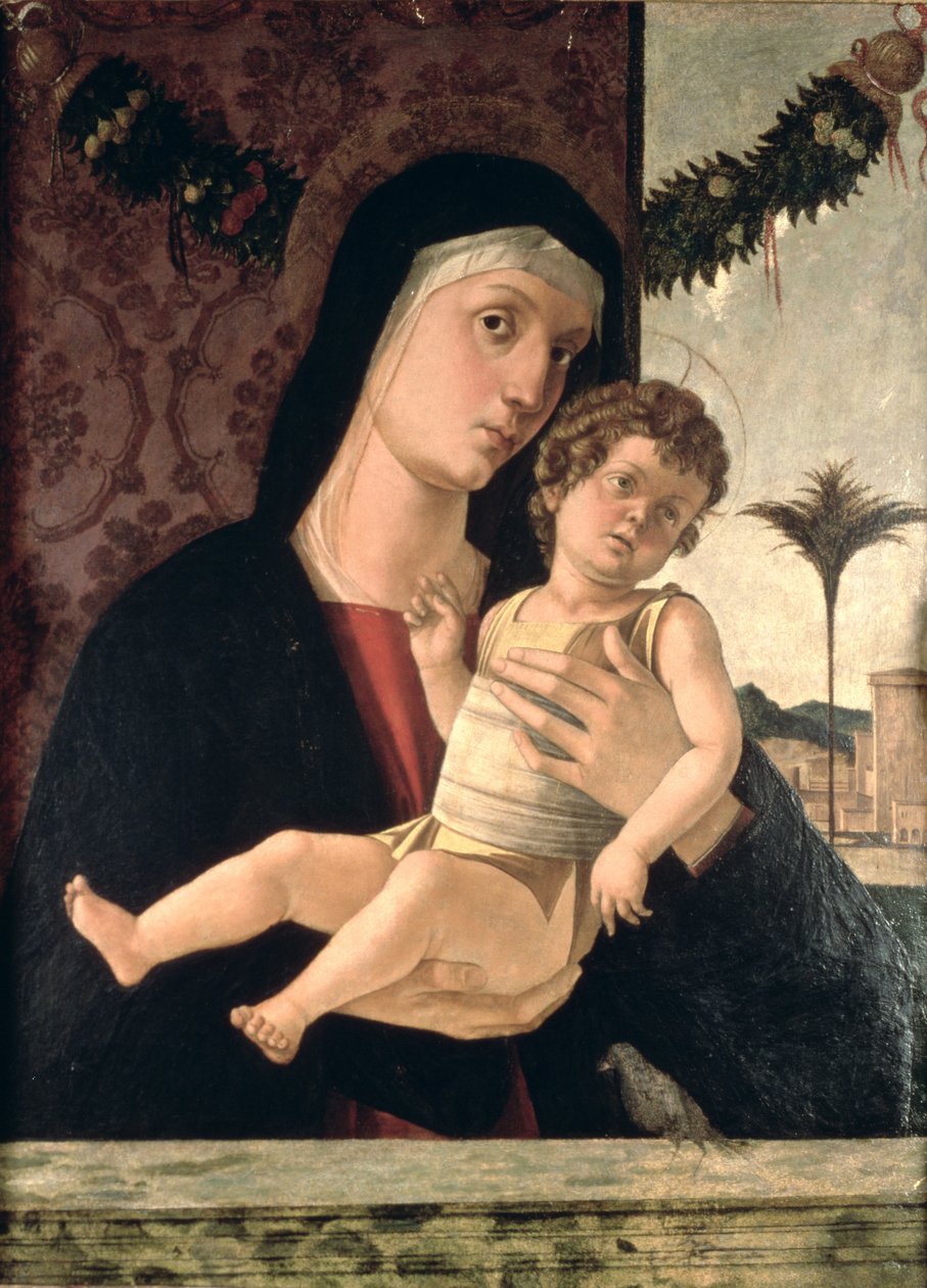 美丽的麦当娜 作者 乔凡尼·贝里尼（Giovanni Bellini）