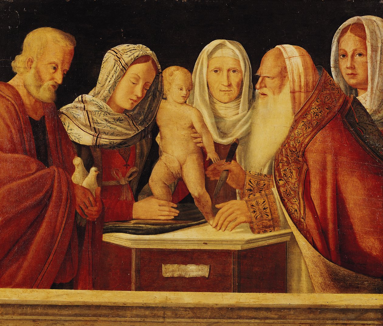 割礼 作者 乔凡尼·贝里尼（Giovanni Bellini）