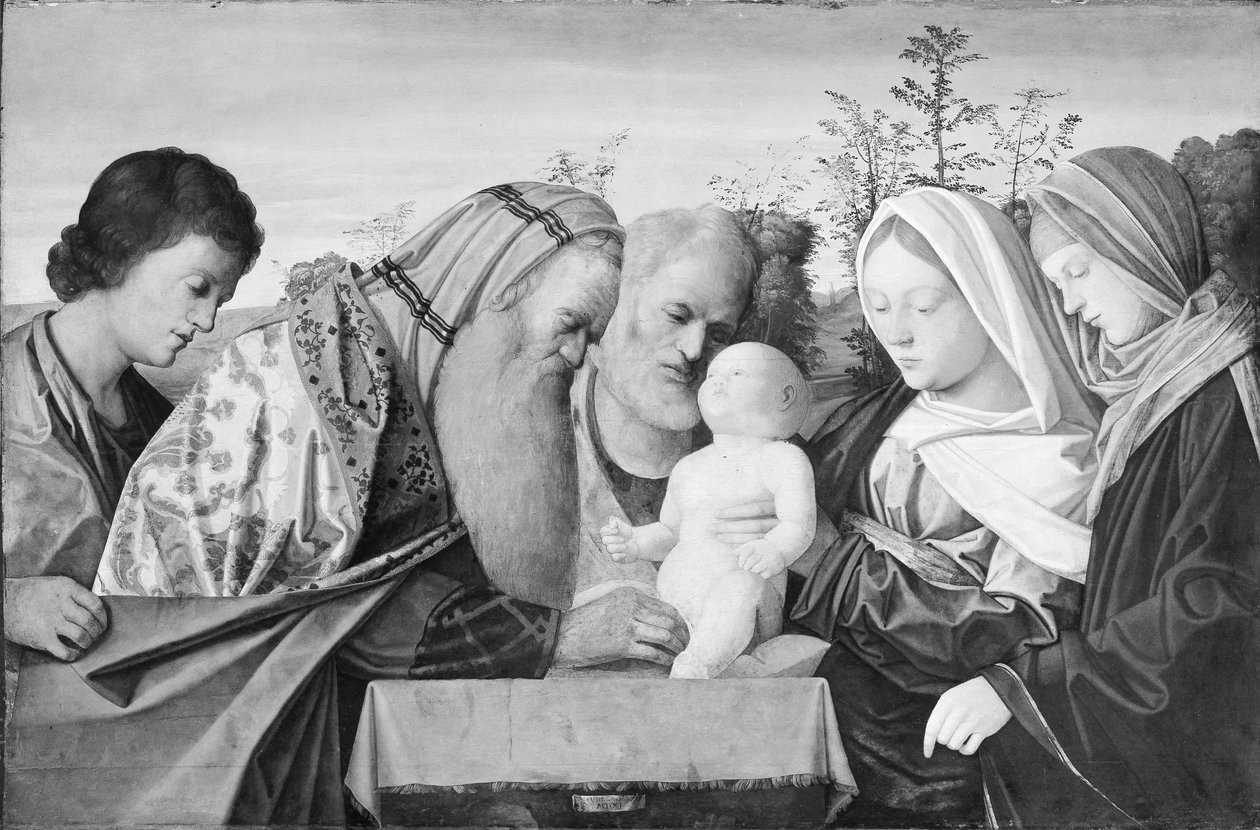 基督的割礼 作者 乔凡尼·贝里尼（Giovanni Bellini）