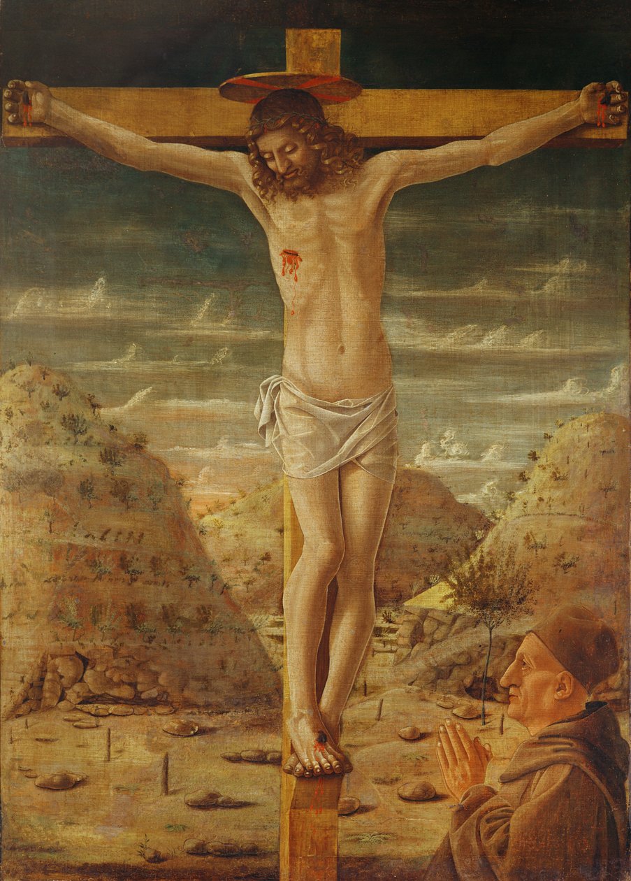 被钉十字架 作者 乔凡尼·贝里尼（Giovanni Bellini）
