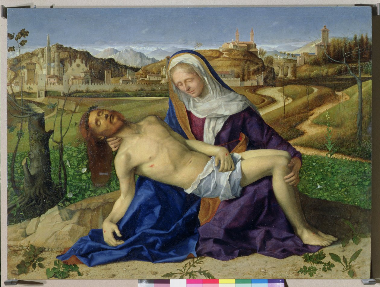 Pieta，c.1505（1996年后修复） 作者 乔凡尼·贝里尼（Giovanni Bellini）