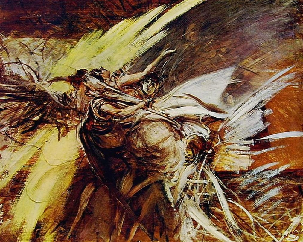 Angels.nPolski：Anioy.nDeutsch：Engel.n 作者 乔凡尼·博尔迪尼（Giovanni Boldini）