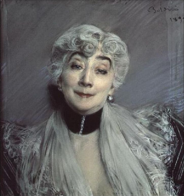 Martel de Janville伯爵夫人的画像，被称为GypsynDeutsch：Grafin de Martel de Janville的Portat，名为ZigeunerinnPolski：Portet ksieznejl de Janville，zwanej Cygankan 作者 乔凡尼·博尔迪尼（Giovanni Boldini）