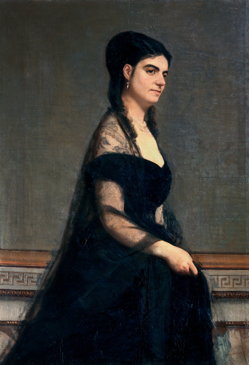 伯爵夫人Giulia Tempestini 作者 乔凡尼·博尔迪尼（Giovanni Boldini）