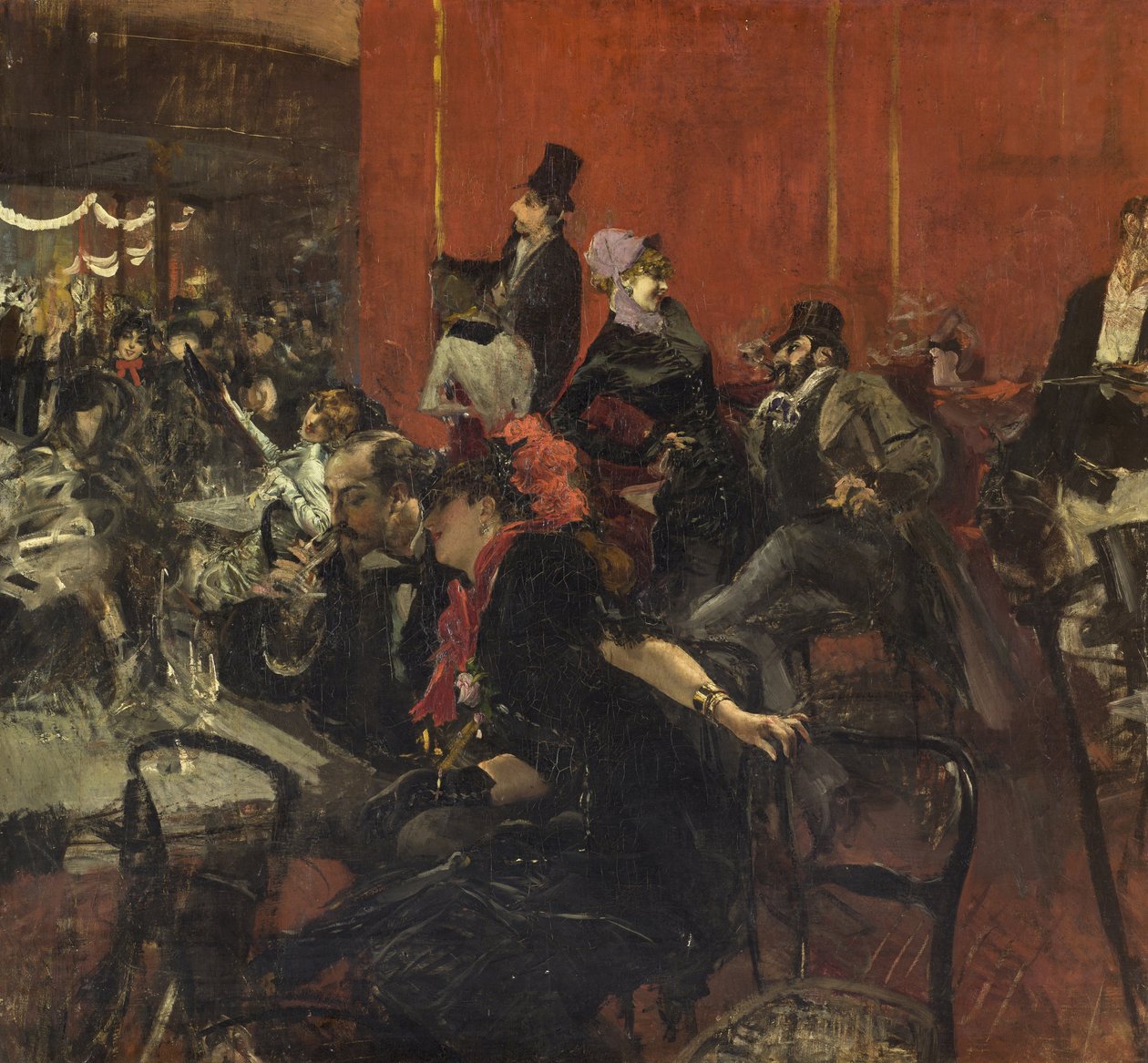 盛宴场面 作者 乔凡尼·博尔迪尼（Giovanni Boldini）