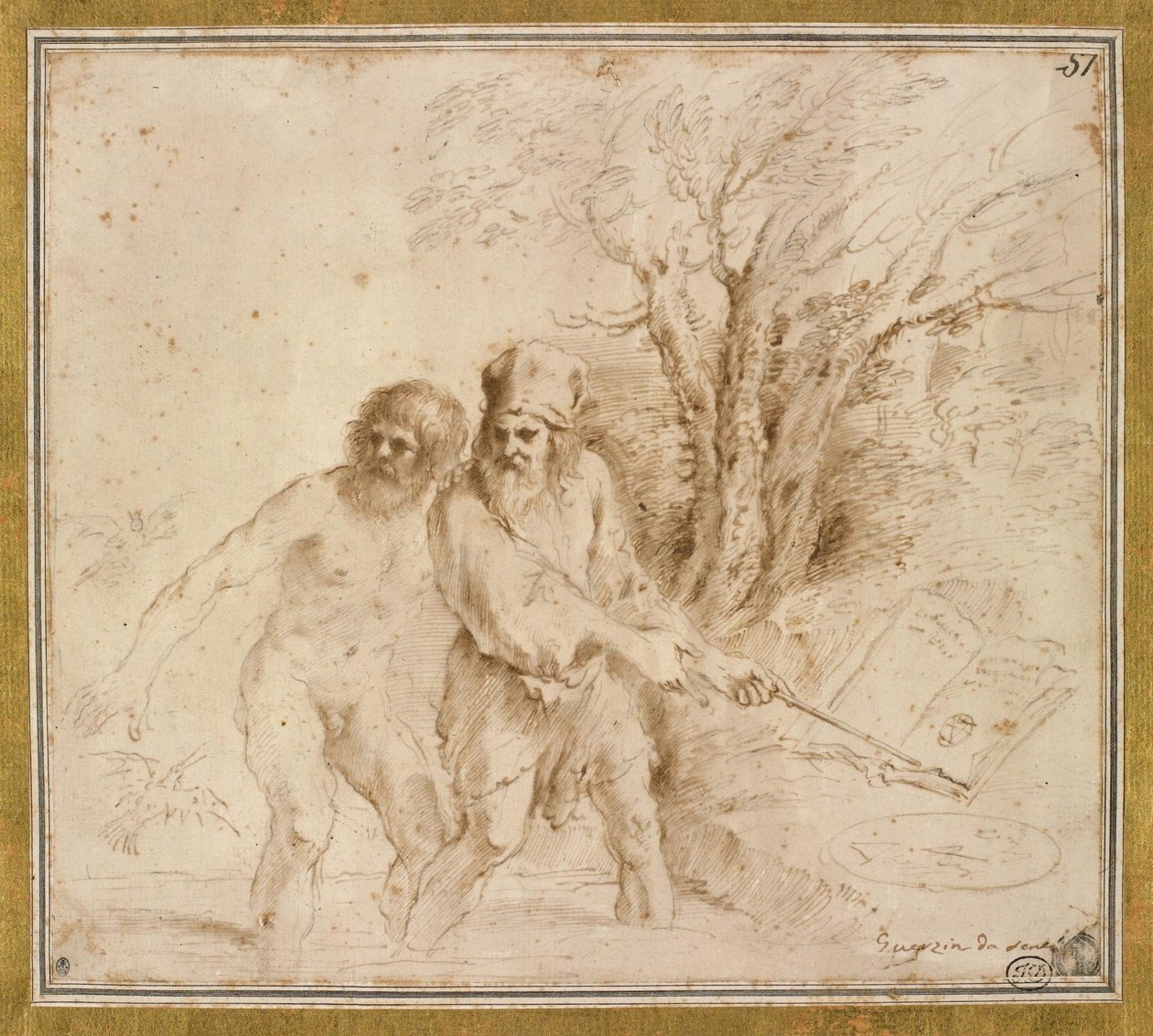 占星术主题 作者 乔瓦尼·弗朗切斯科·巴尔比里（Il Guercino）