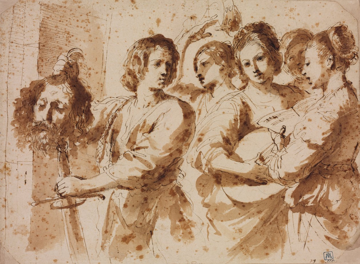 大卫的胜利 作者 乔瓦尼·弗朗切斯科·巴尔比里（Il Guercino）