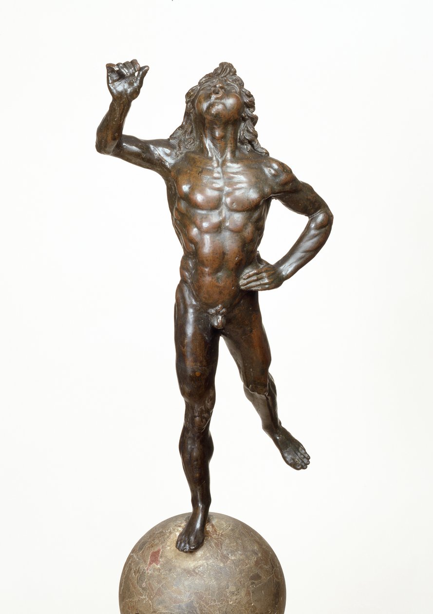 Mercury Taking Flight，c.1515（铜合金，角砾岩和木材） 作者 乔凡尼·弗朗切斯科·鲁斯蒂奇