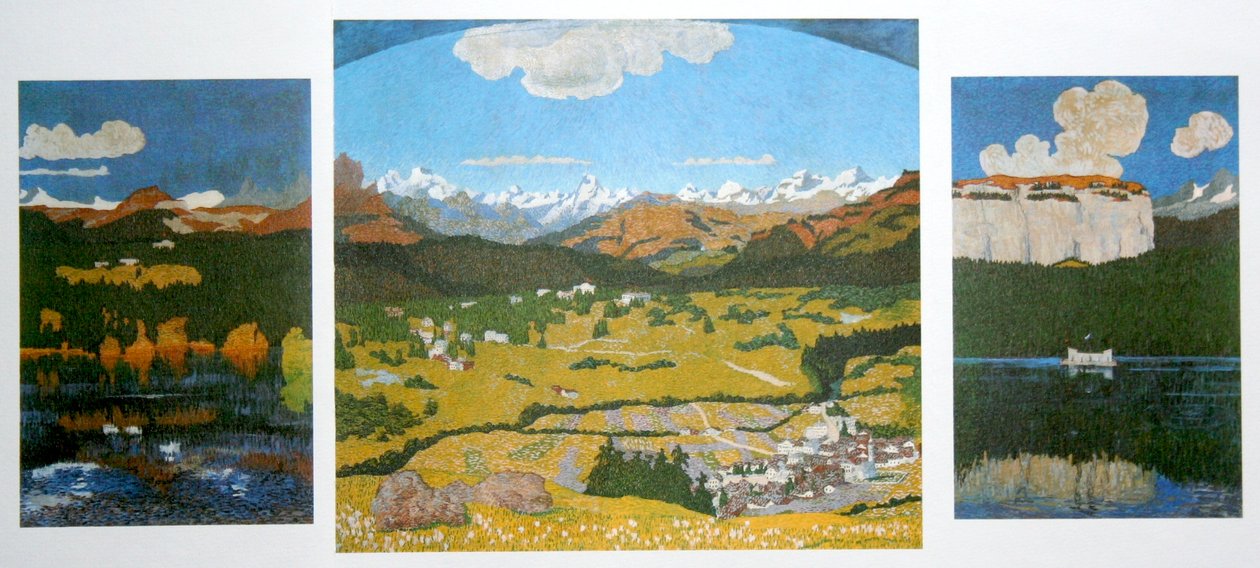 Flimser PanoramanEnglish：Flims Panoraman 作者 乔瓦尼·贾科梅蒂
