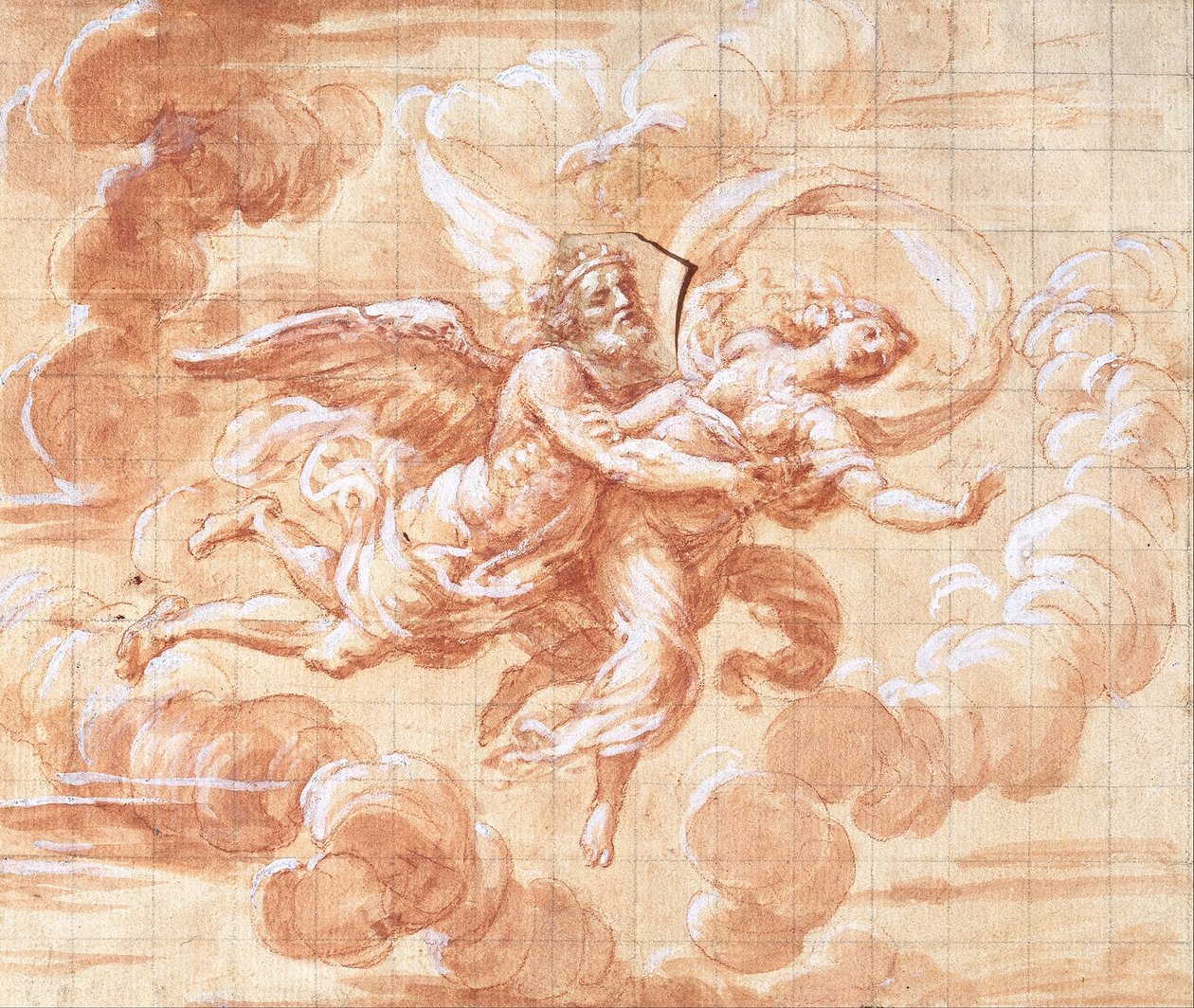 Boreas绑架Orithyia 作者 乔凡尼·玛丽亚·莫兰迪（Giovanni Maria Morandi）