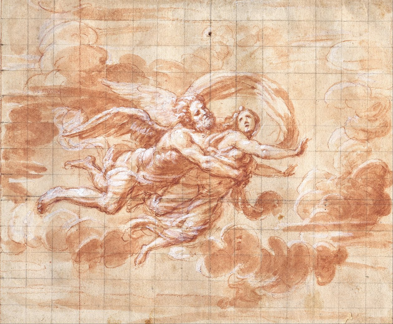 Boreas绑架Orithyia 作者 乔凡尼·玛丽亚·莫兰迪（Giovanni Maria Morandi）