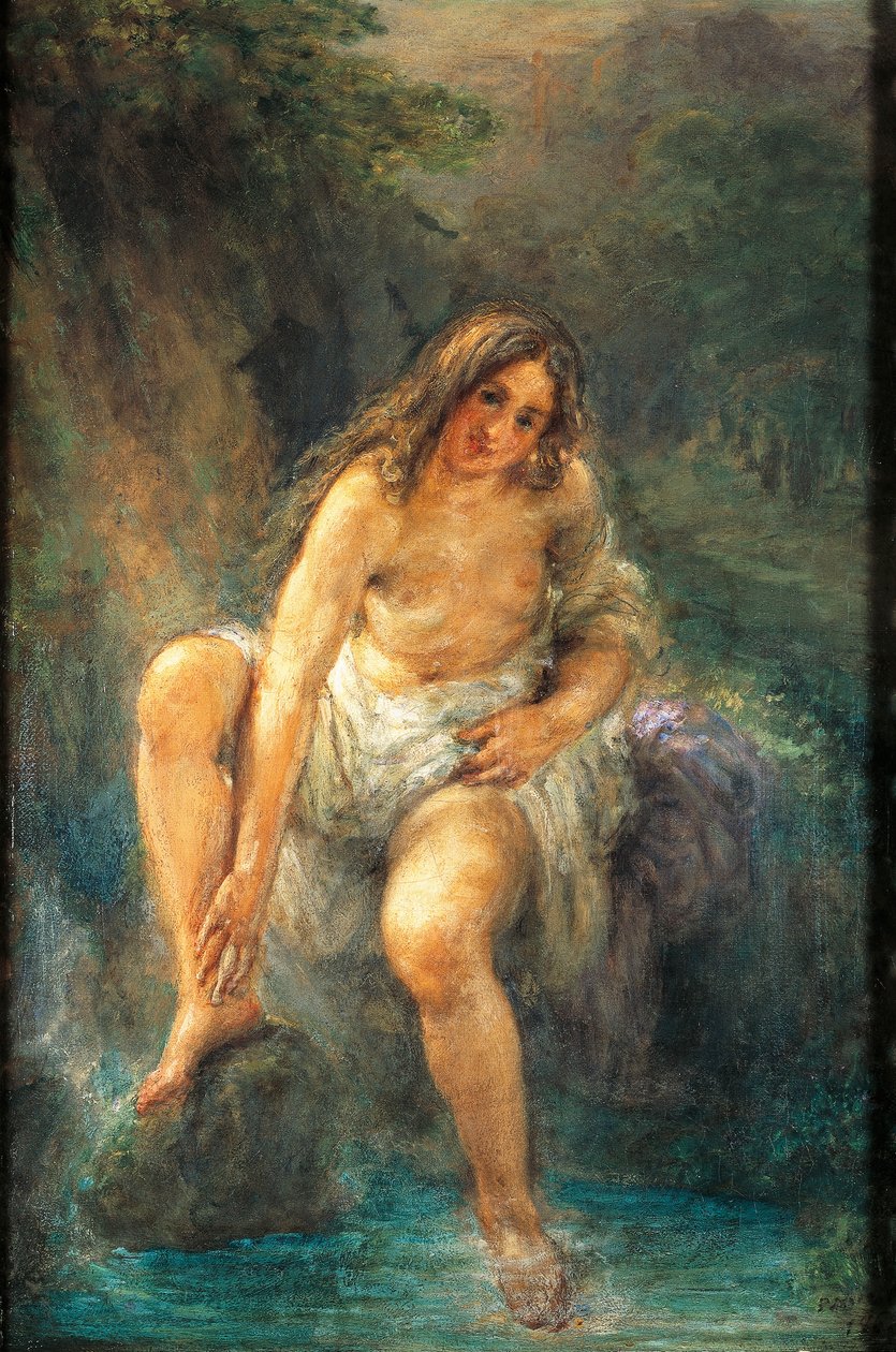 乔瓦尼-卡尔诺瓦利（Giovanni Carnovali）的作品，被称为 "皮丘"（1804-1873）。 作者 乔瓦尼·卡诺瓦利