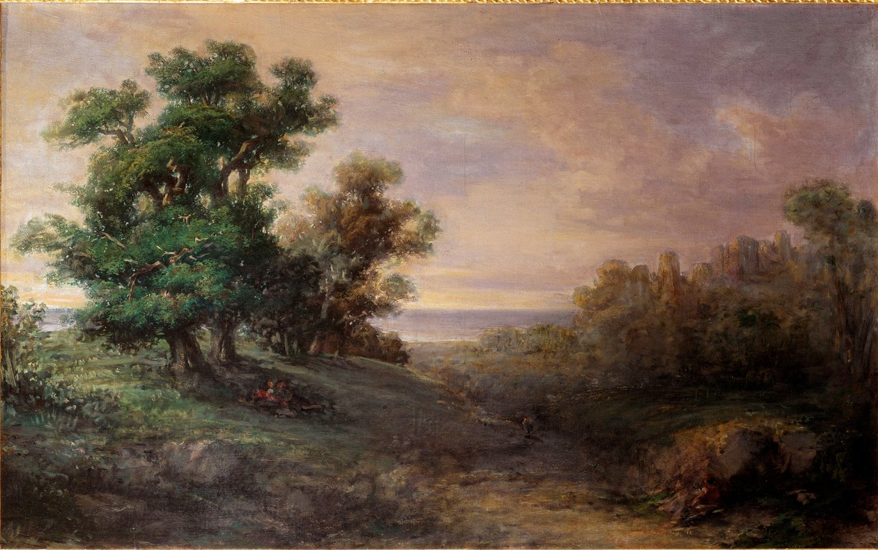Giovanni Carnovali dit il Piccio (1804-1873) 1850 Galleria d