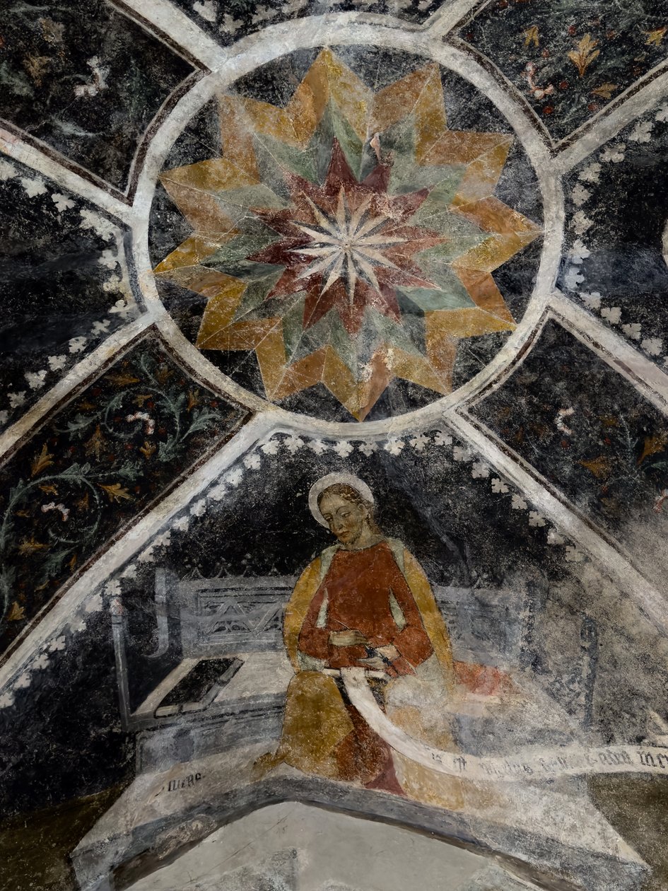 报喜教堂，约 1470 年（壁画） 作者 乔凡尼 (Giovanni) Baleison
