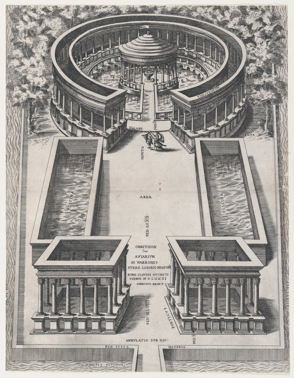Speculum Romanae Magnificentiae：Ornithon Sive Aviarum, 1581., 1581. 作者 乔瓦尼·安布罗焦·布兰比利亚
