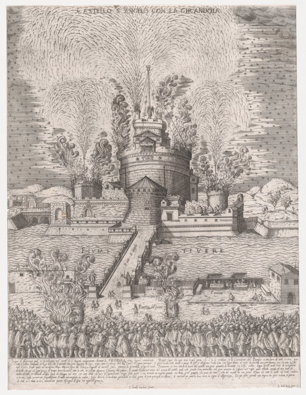 Speculum Romanae Magnificentiae: The Girandola at the Castel Sant