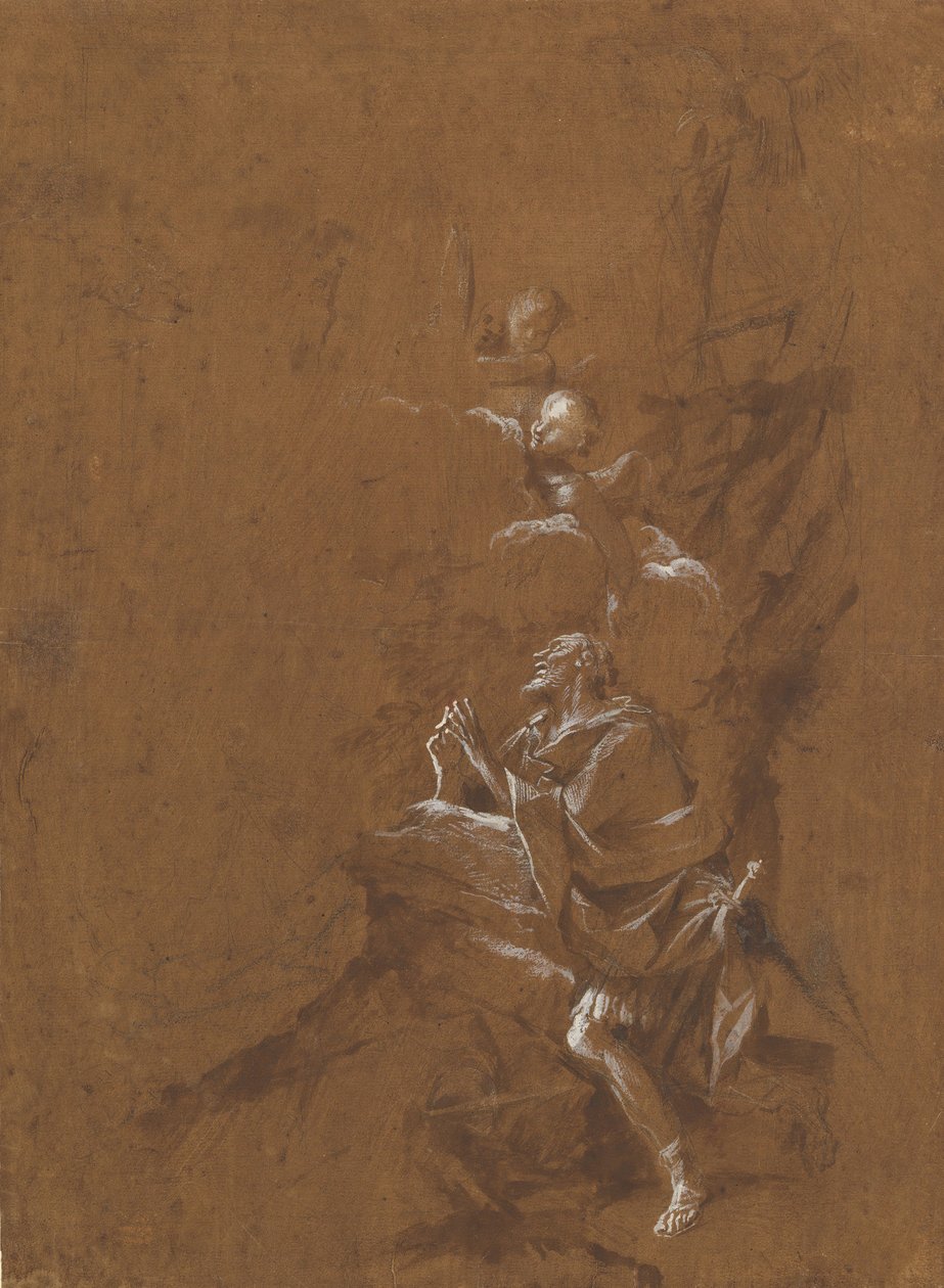 阿基坦的圣威廉的幻象，1650年代末。 作者 乔凡尼·安吉洛·卡尼尼