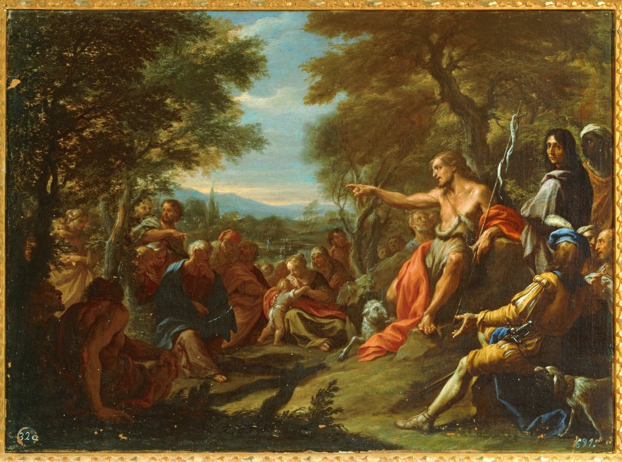 圣约翰布道 作者 乔凡尼·安东尼奥·巴齐·索多玛