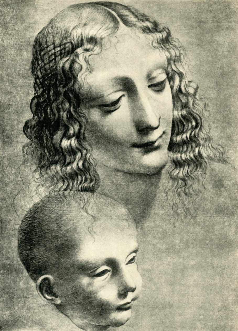 处女和儿童团长，c1492-1494，1943年。 作者 乔瓦尼·安东尼奥·博尔特拉菲奥