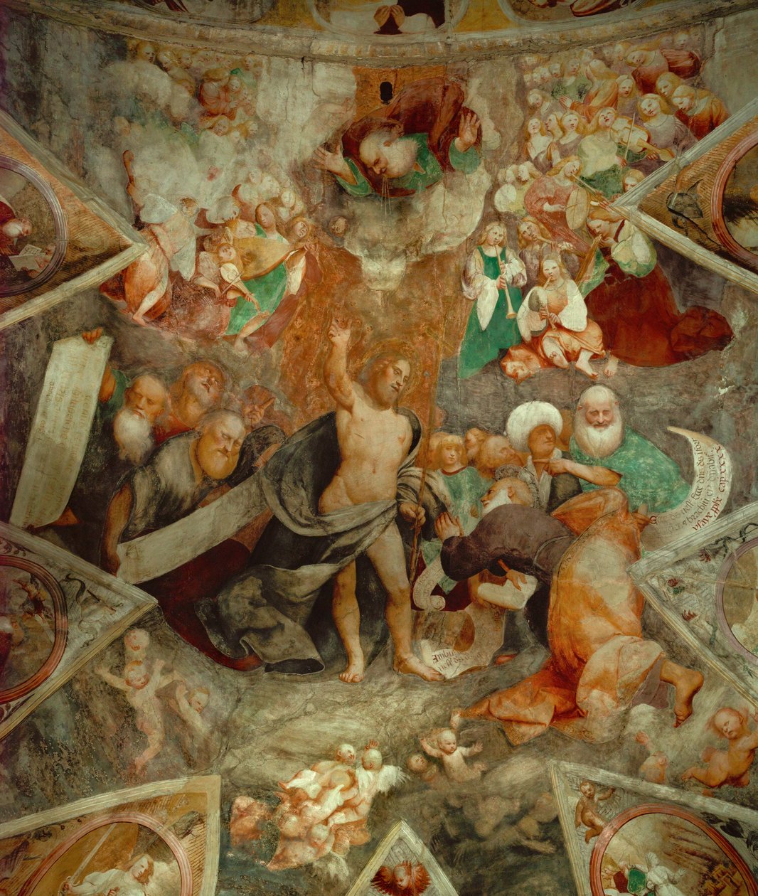 基督法官在天堂欢迎圣彼得 作者 乔凡尼·安东尼奥·波代诺内