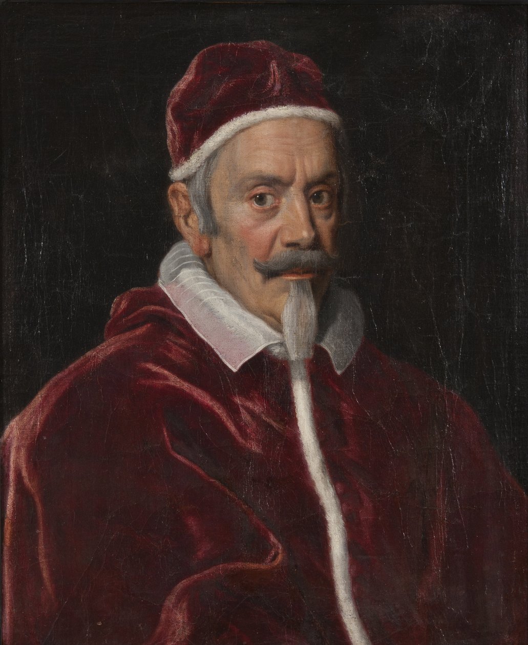 教皇亚历山大七世 (Fabio Chigi) - 教皇亚历山大七世 (1599-1667) 的肖像，由 Gaulli (Il Baciccio) 和 Giovanni Battista (1639-1709) 绘制。 布面油画。 尺寸：67x56 厘米。 斯德哥尔摩国家博物馆 作者 乔瓦尼·巴蒂斯塔·高利