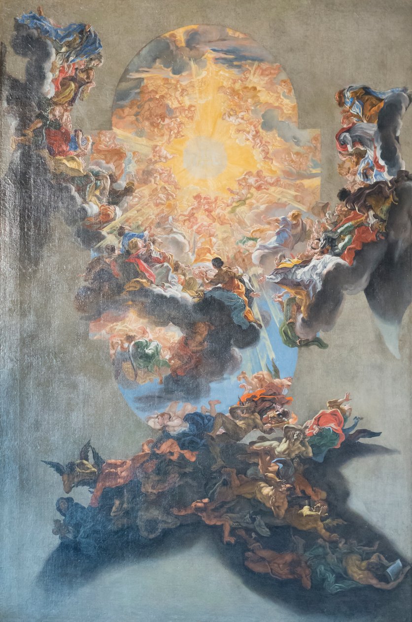 耶稣之名的胜利 作者 乔瓦尼·巴蒂斯塔 (1639 1709) 高利