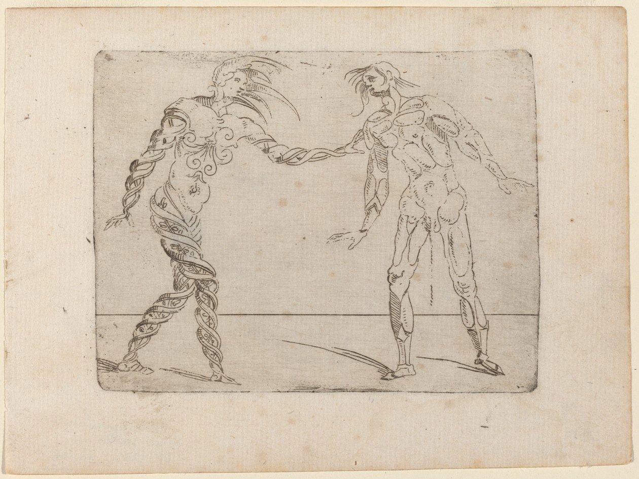 摘自 "Bizzarie di varie Figure" 作者 乔瓦尼·巴蒂斯塔·布拉切利