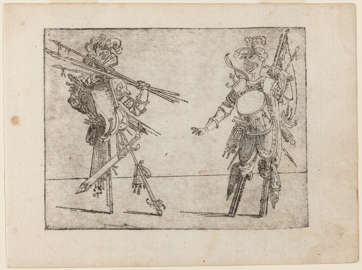 选自 "Bizzarie di varie Figure" 作者 乔瓦尼·巴蒂斯塔·布拉切利