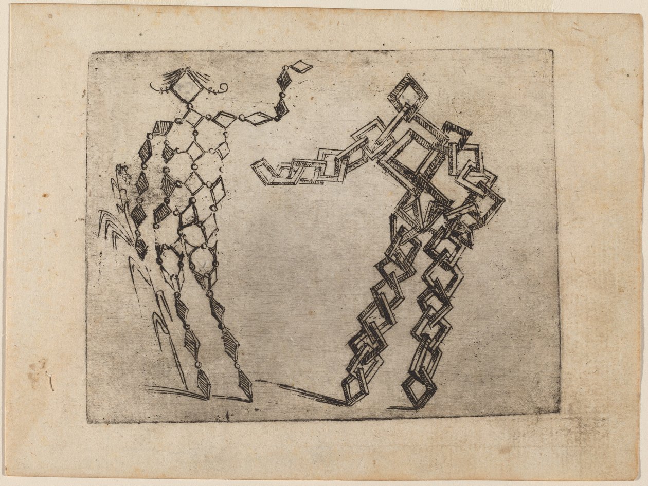 选自 "Bizzarie di varie Figure" 作者 乔瓦尼·巴蒂斯塔·布拉切利